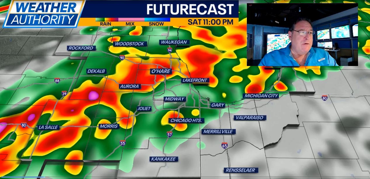 Chicago faces risk of strong storms Saturday night