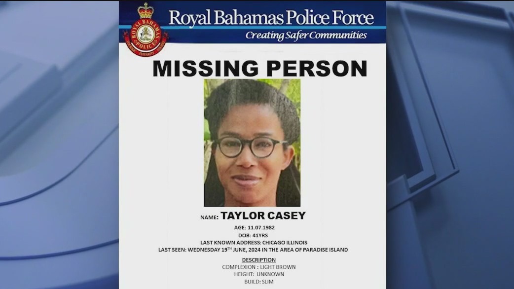 Chicago woman reported missing in the Bahamas
