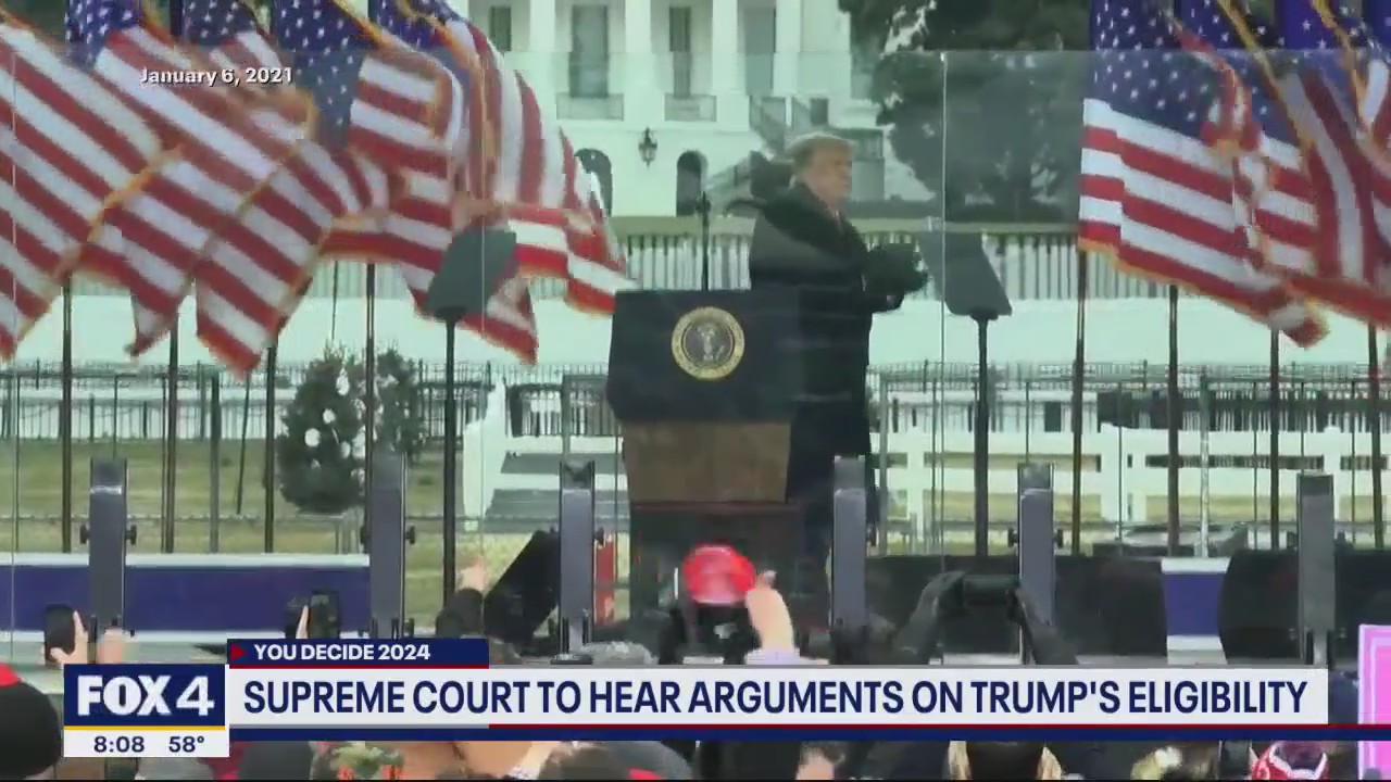 SCOTUS to hear arguments in Trump insurrection case