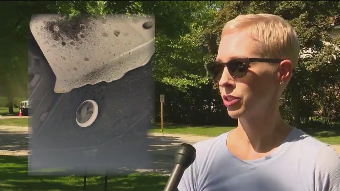 Suburban woman said movements were tracked for 5 days with AirTag