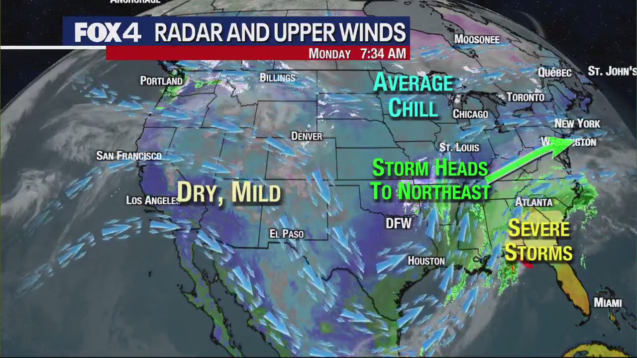 Dallas Weather: Feb. 12 morning forecast