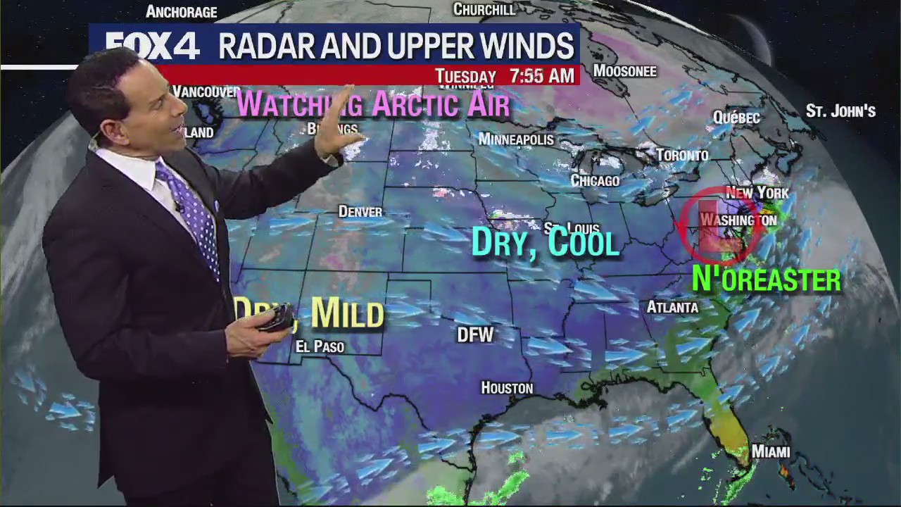 Dallas Weather: Feb. 13 morning forecast