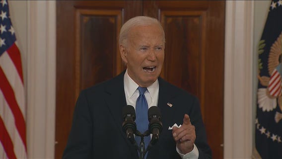 'No one is above the law': Biden reacts to Supreme Court's Trump ruling