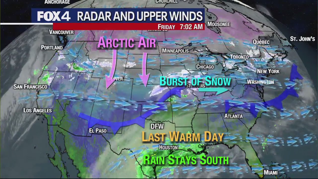 Dallas Weather: Feb. 16 morning forecast