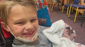 Family of Cooper Roberts provides an update on Highland Park shooting survivor 2 years after attack