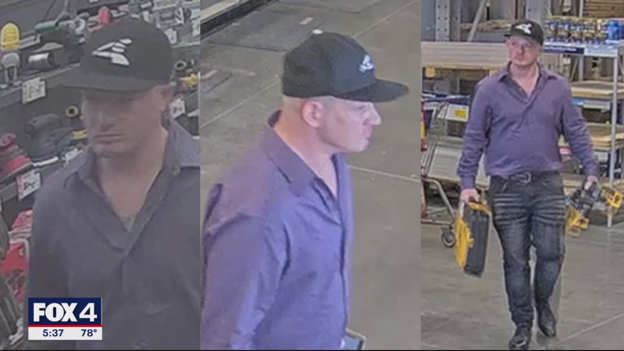 Trackdown: Help find suspect who stole power tools