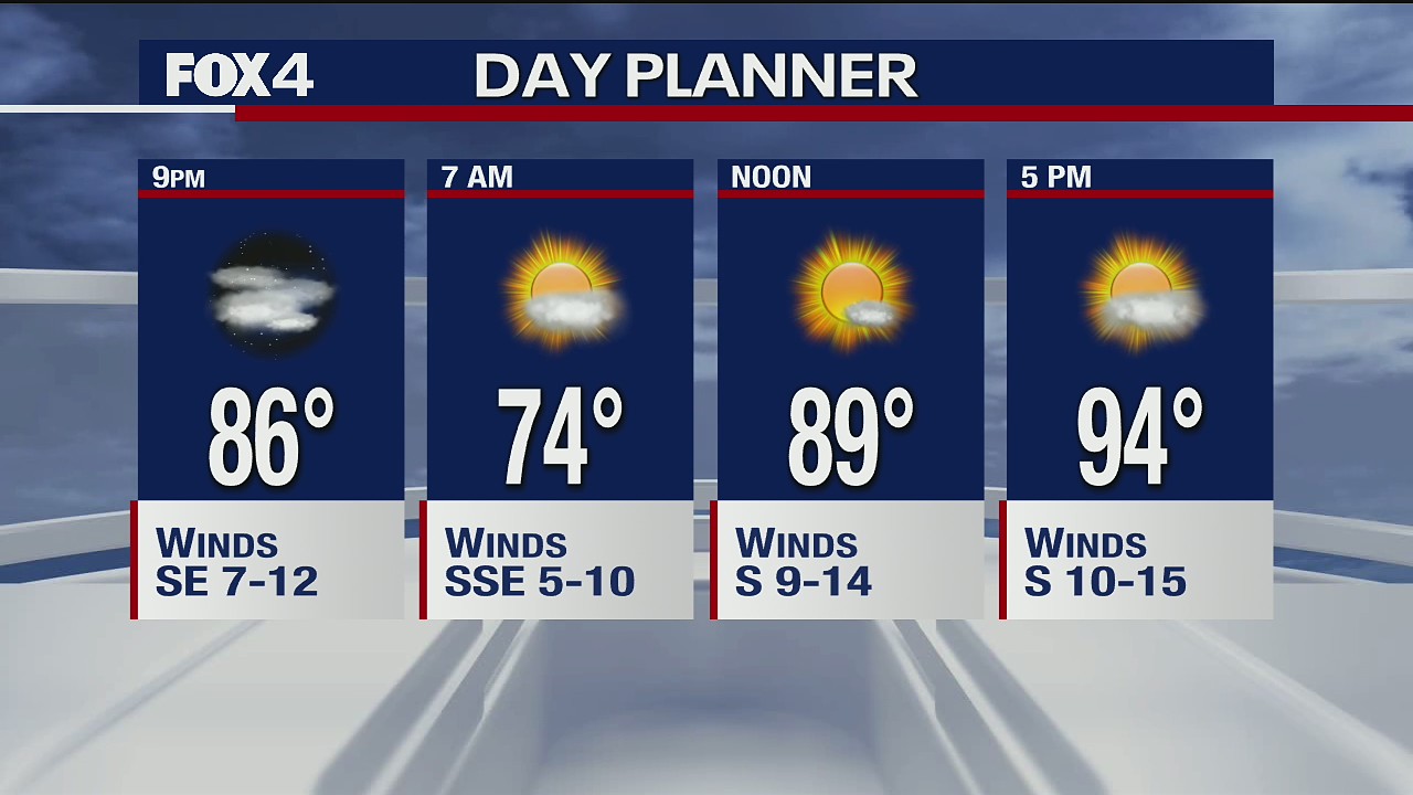 June 16 afternoon forecast
