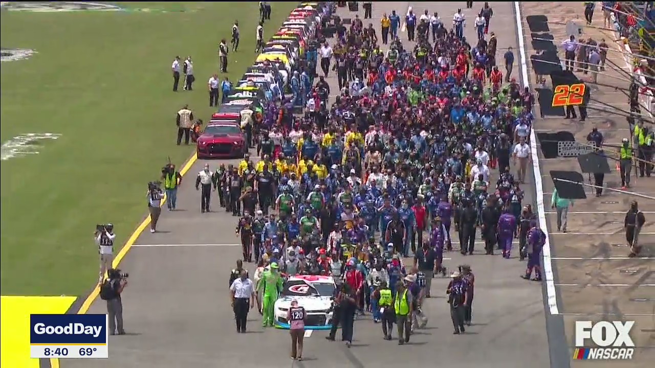 TMZ: NASCAR drivers show their support for Bubba Wallace