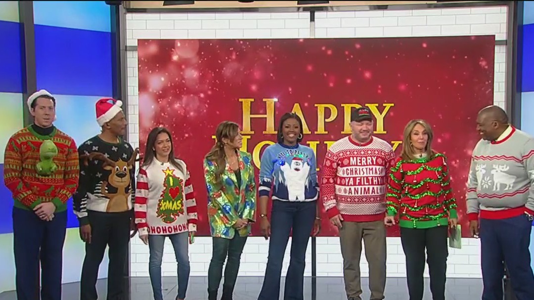 Who has the ugliest Christmas sweater on GDNY?