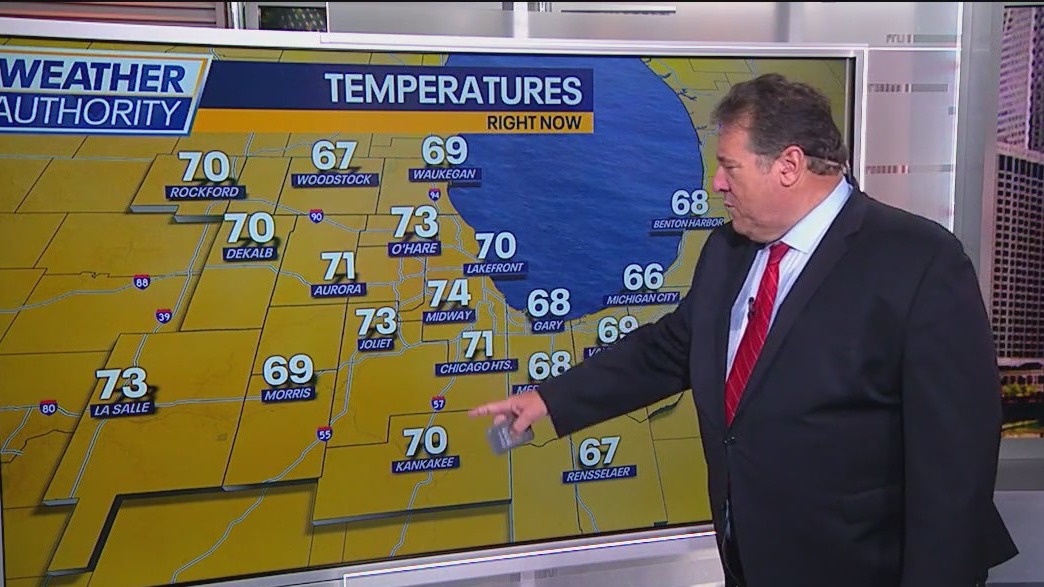 Chicago weather: Temps soar into the 90s