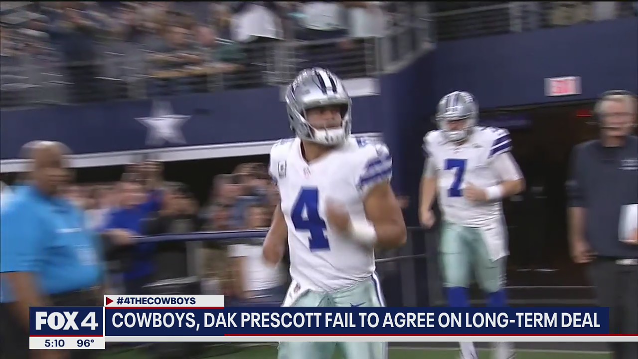 Dak, Cowboys unable to agree to long-term deal before deadline; will play under franchise tag