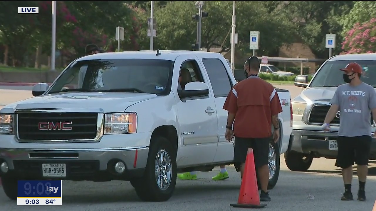 High school football practices resume in North Texas