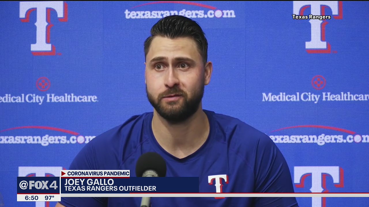 Joey Gallo addresses uncertainty about his COVID-19 tests
