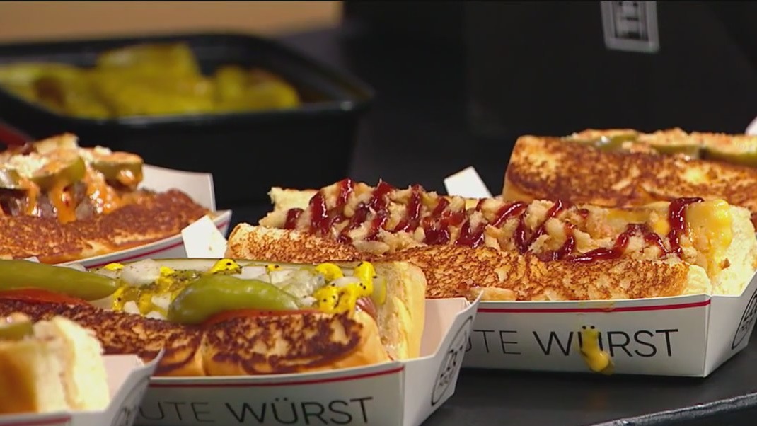 Dog Haus in Logan Square giving away free hot dogs