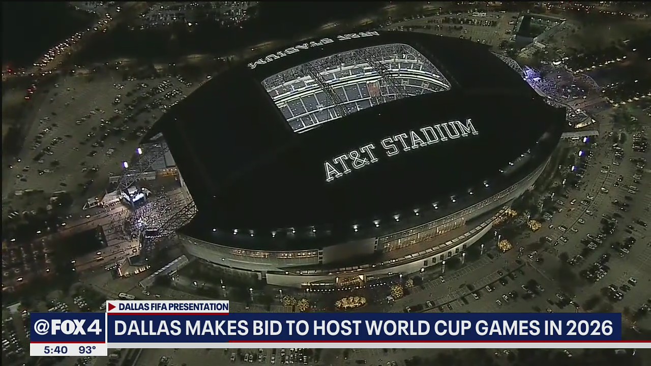 Dallas makes pitch to host 2026 World Cup games