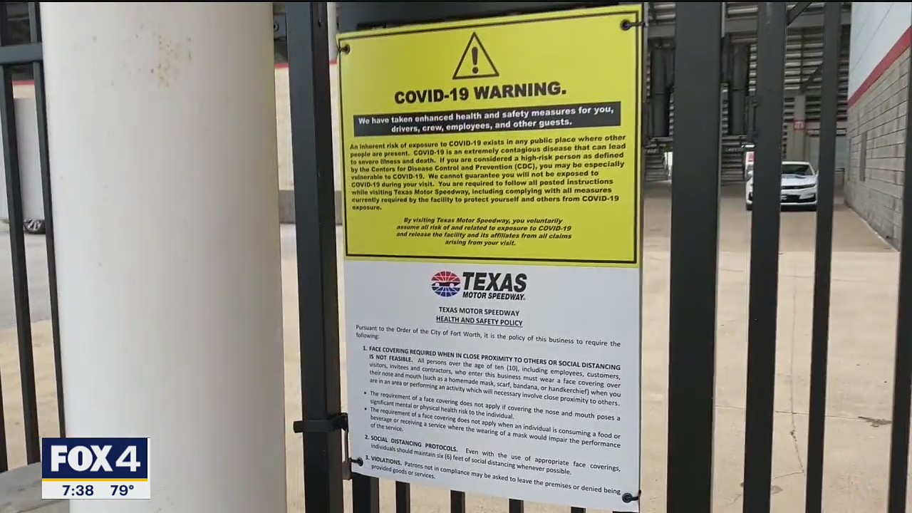 TMS to have fans in stands for Sunday race