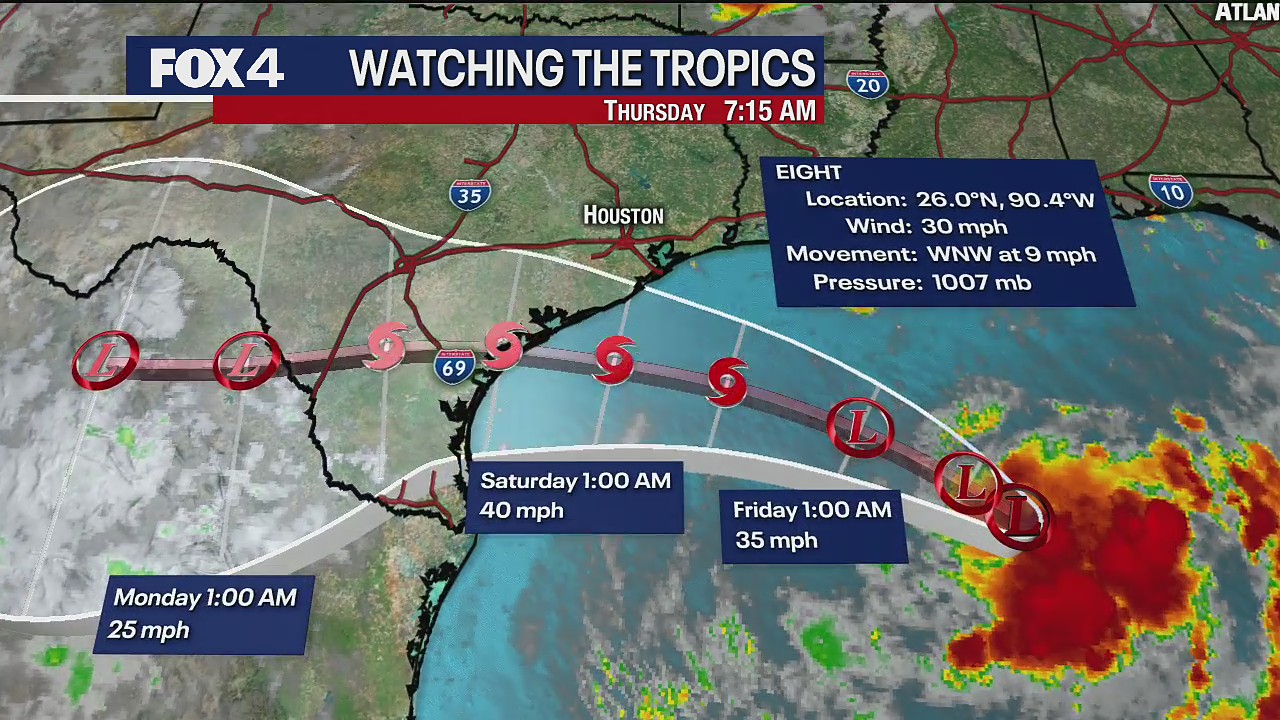 July 24 morning forecast