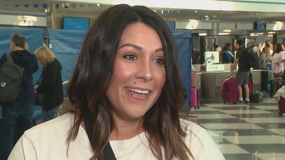 Travelers react to global software outage impacting flights in Chicago