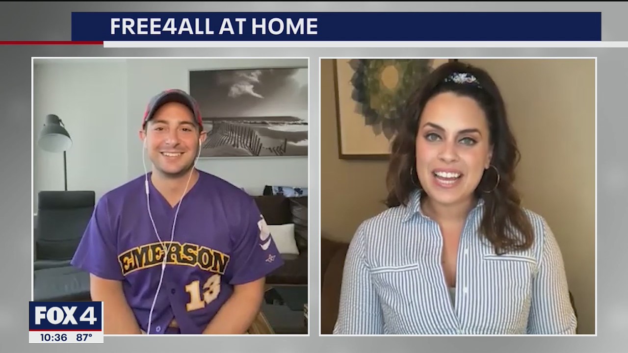 Free4All: Jeff decks out in baseball uni for Opening Day