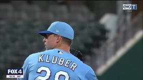 Corey Kluber exits Rangers debut after one inning with shoulder tightness