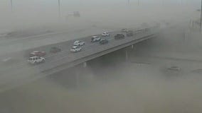 Across America: Dust storm covers highway