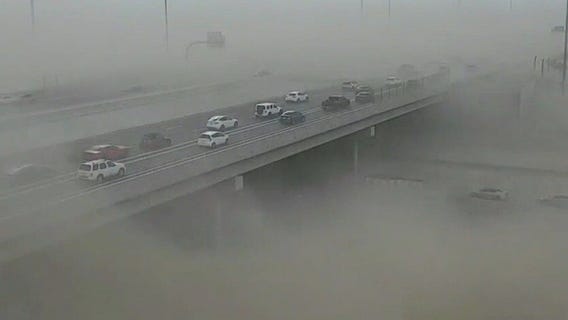 Across America: Dust storm covers highway
