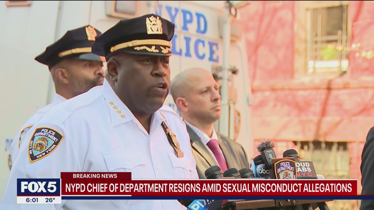 NYPD Chief resigns amid sexual misconduct allegations