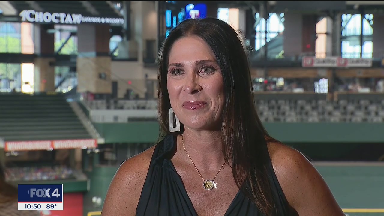 Rangers field reporter Emily Jones talks with Free4All about Globe Life Field and more