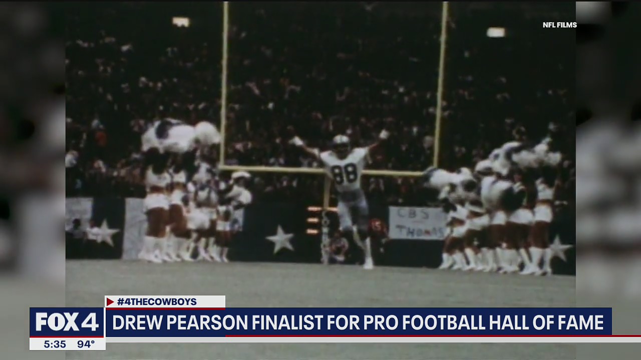 Former Dallas Cowboy Drew Pearson a finalist for Pro Football Hall of Fame