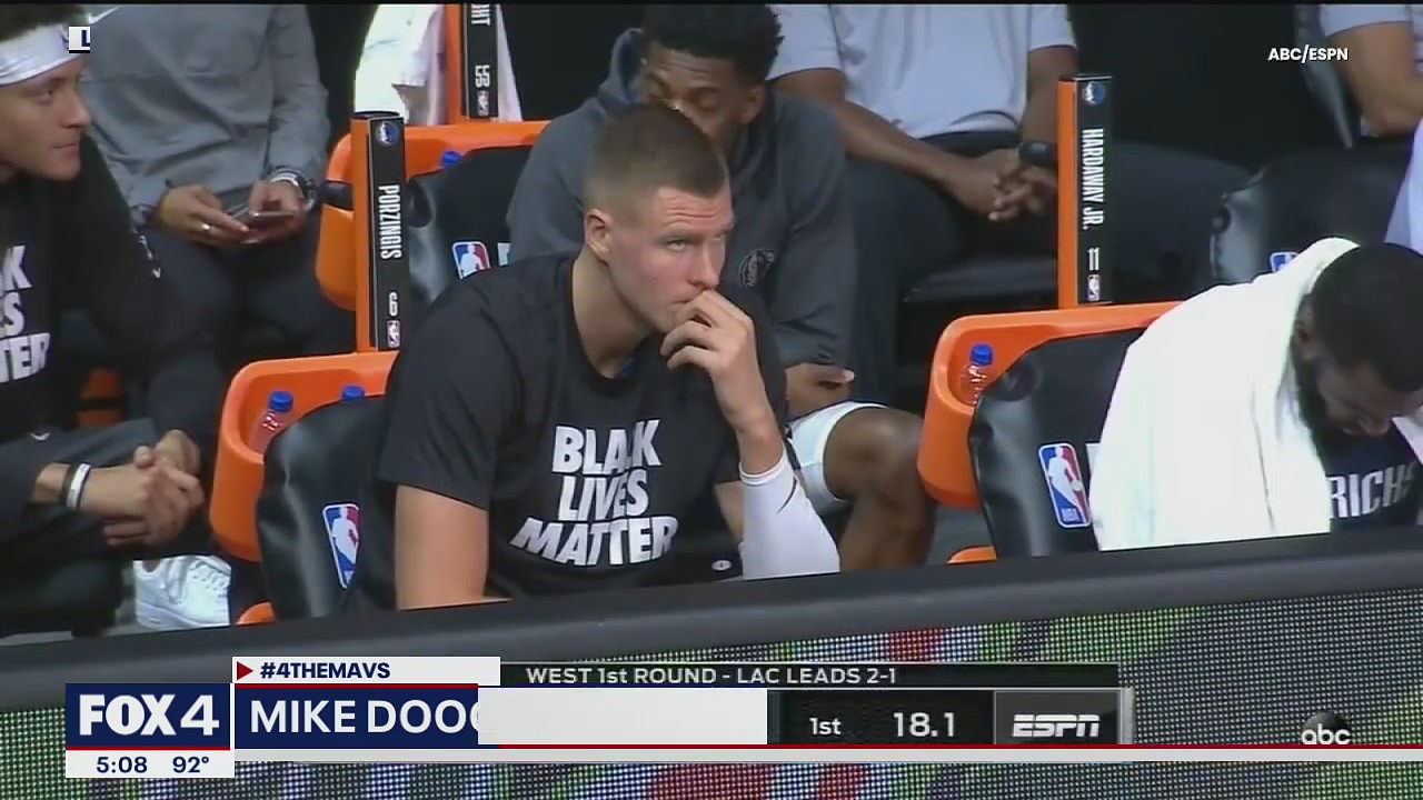 Kristaps Porzingis to miss game 5 vs. Clippers due to knee injury