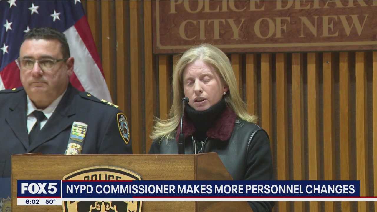 Jessica Tisch makes more personnel changes within the NYPD: Sources