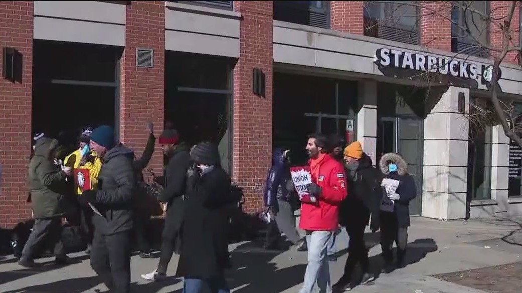 Thousands of Starbucks workers on strike