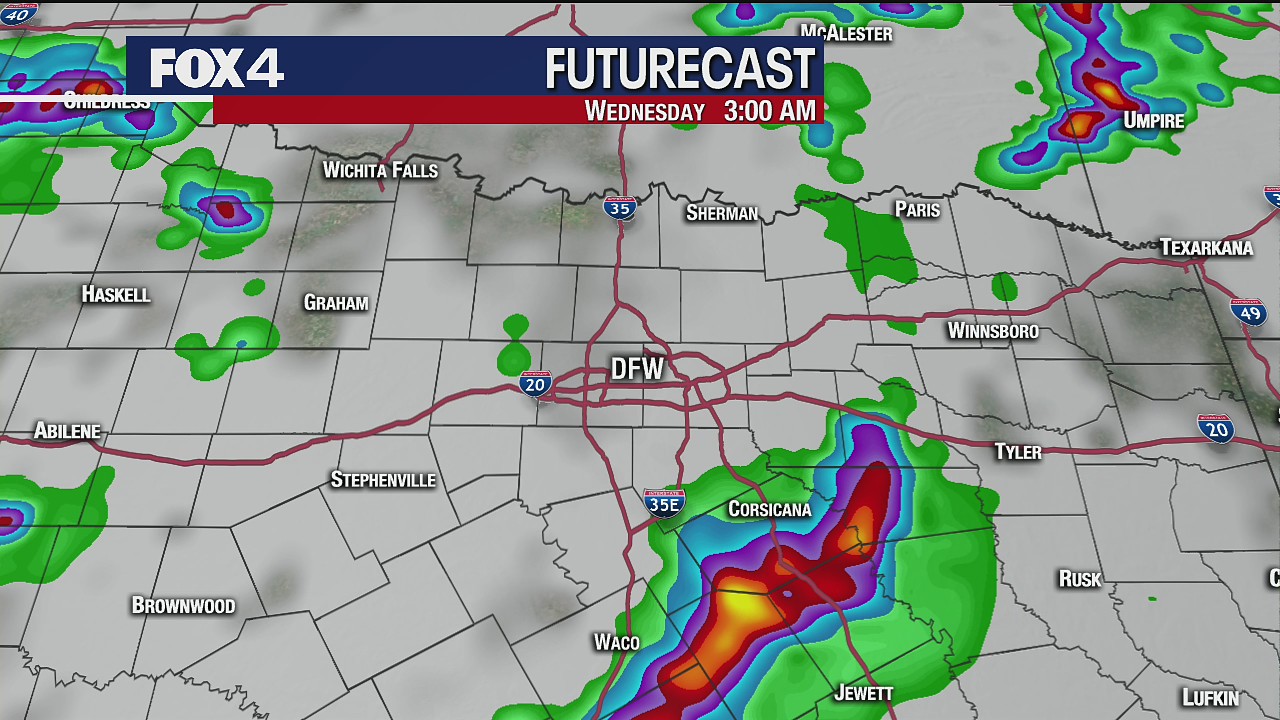 Sept. 1 overnight forecast