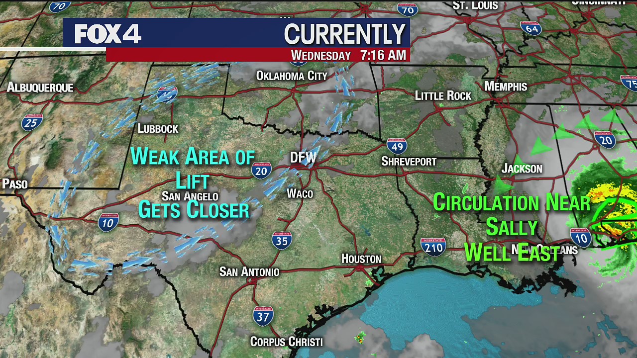 Sept. 16 morning forecast