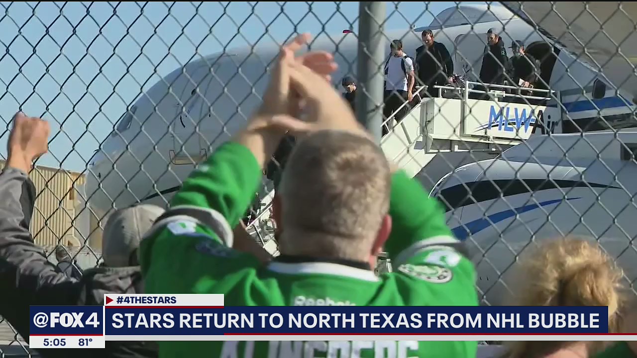 Dallas Stars return to North Texas from NHL bubble
