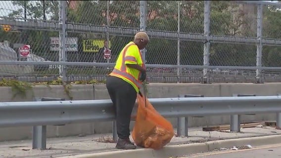 Extensive cleanup underway in Chicago for DNC