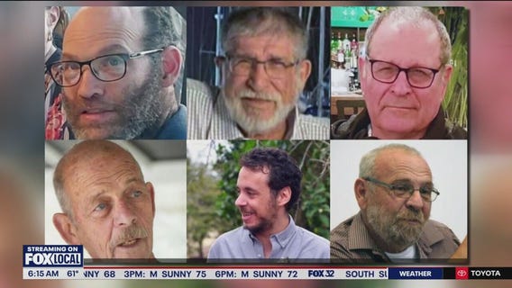 Israel recovers bodies of 6 hostages in Gaza