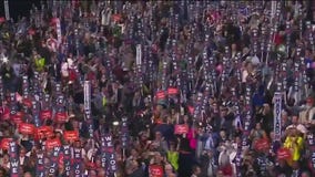 Biden hypes crowd on first night of DNC in Chicago