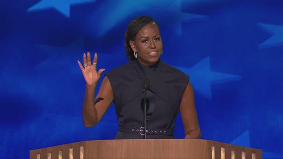 FULL SPEECH: Michelle Obama takes jabs at Trump in speech at DNC