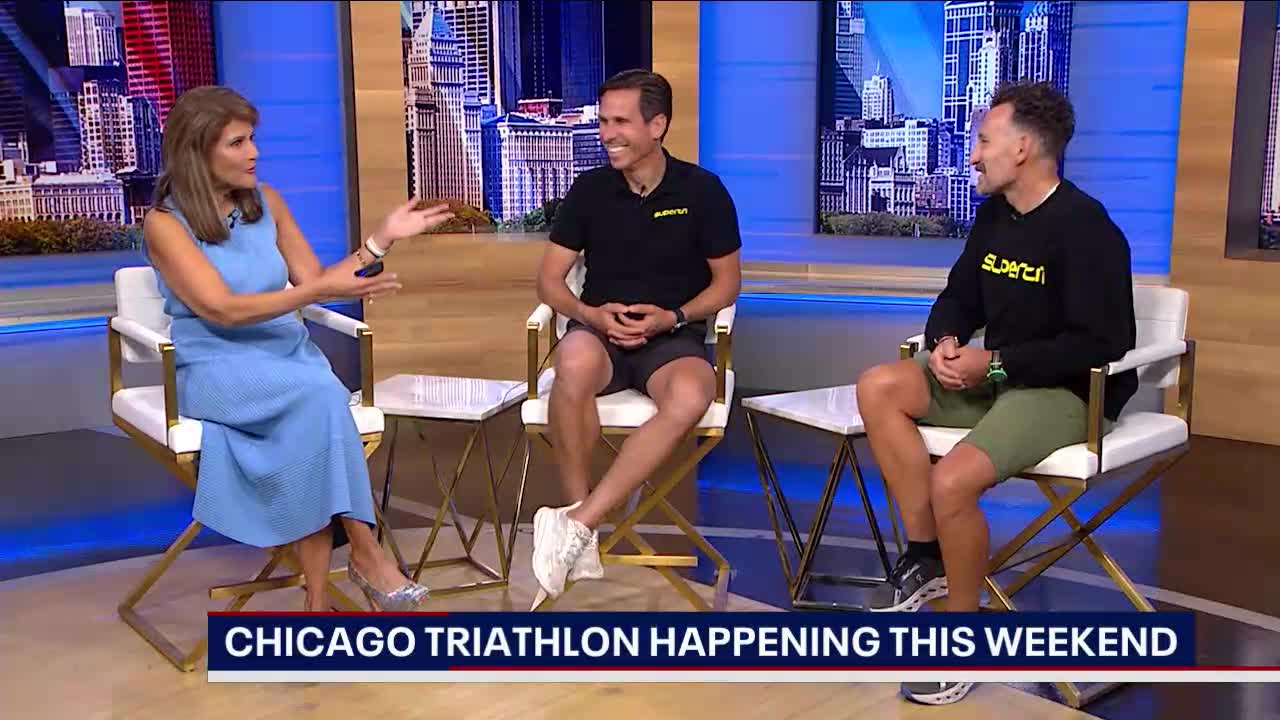 Chicago triathlon happening this weekend