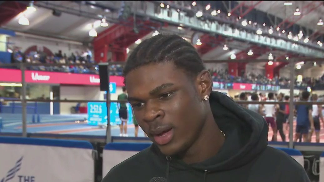 Bronx high school student shines on the track