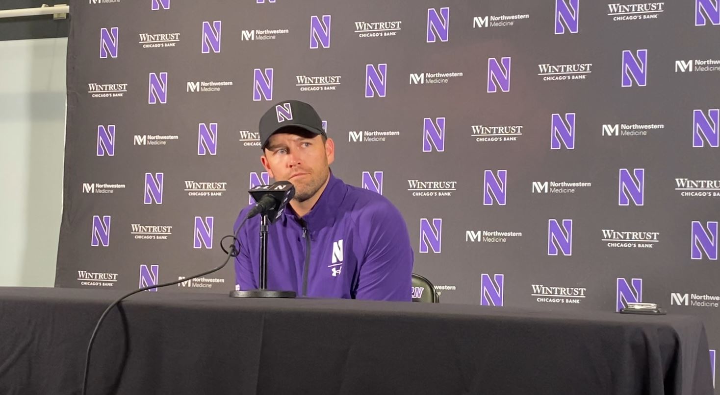 Northwestern football's David Braun talks Week 1 vs. Miami (Ohio)