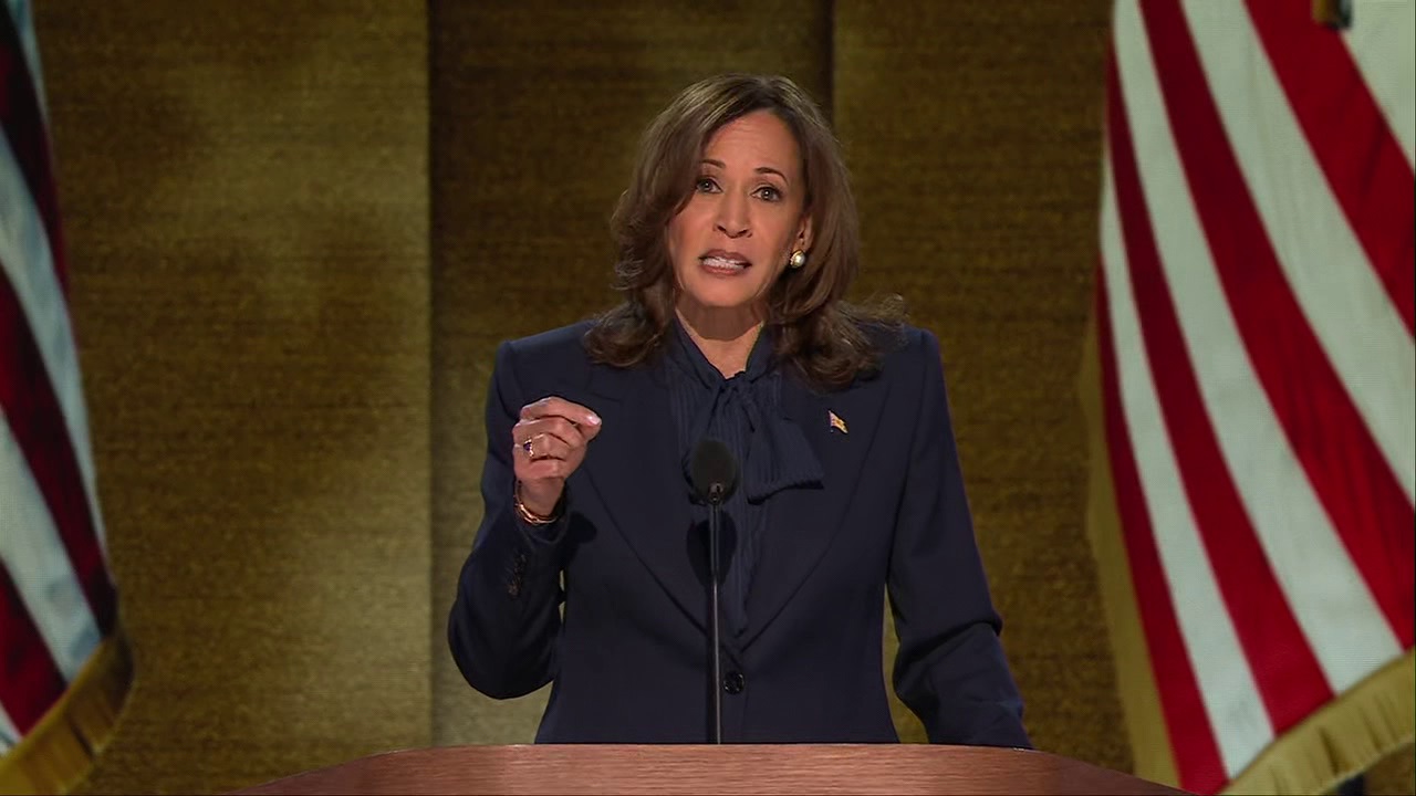 Full Speech: Kamala Harris talks policy and rips Trump at DNC