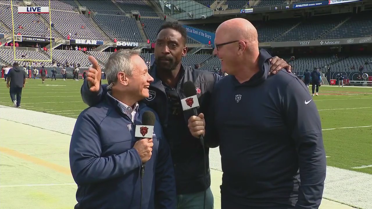 Bears Game Day Live: A surprise guest crashes the show