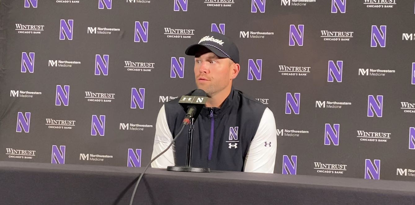 David Braun talks Northwestern's win over Eastern Illinois
