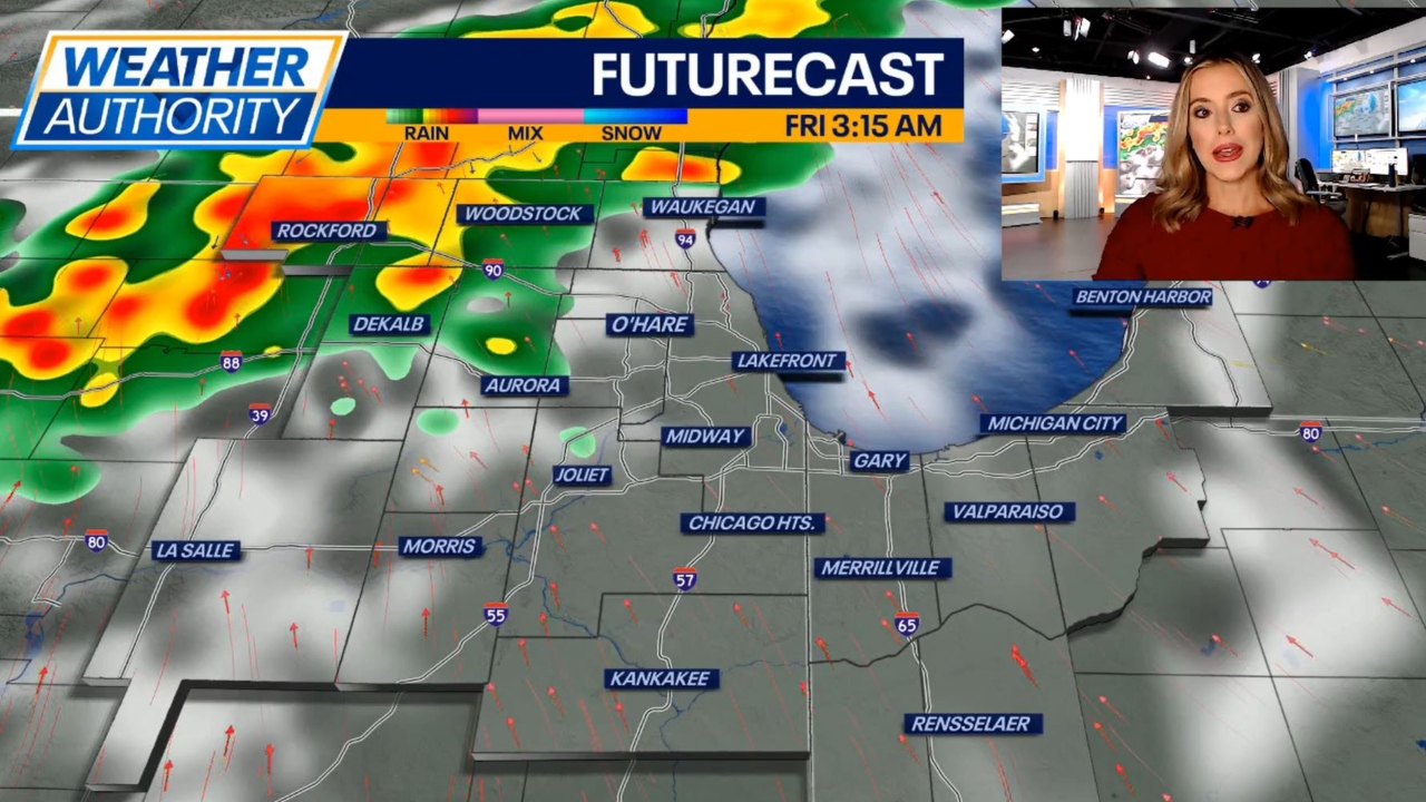 Chicago weather: Rain returns to the forecast Friday