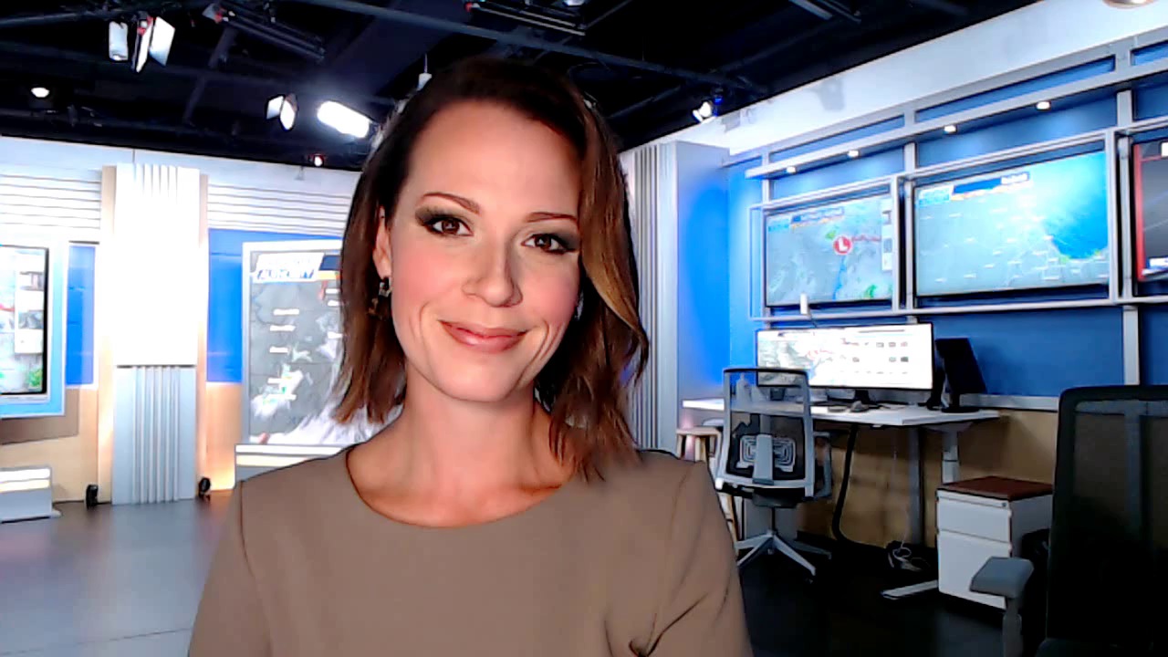 Showers end tonight and the rest of the workweek looks pleasant