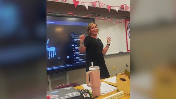 Indiana teacher goes viral for classroom rap