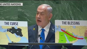 Netanyahu, at UN, vows that Israel will keep ?degrading Hezbollah? until its objectives are met