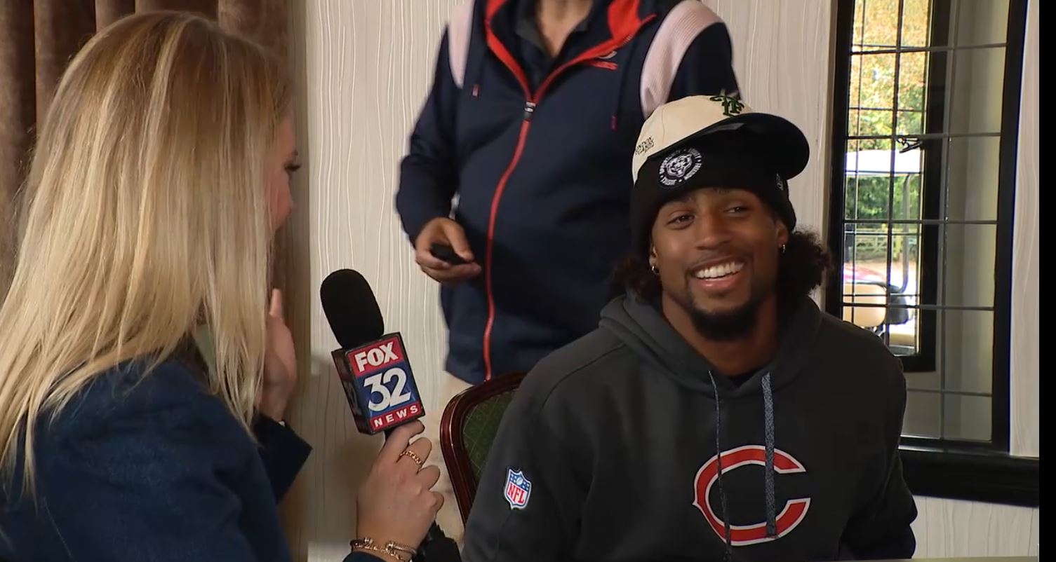 Bears DB Kyler Gordon talks playing in and taking in London